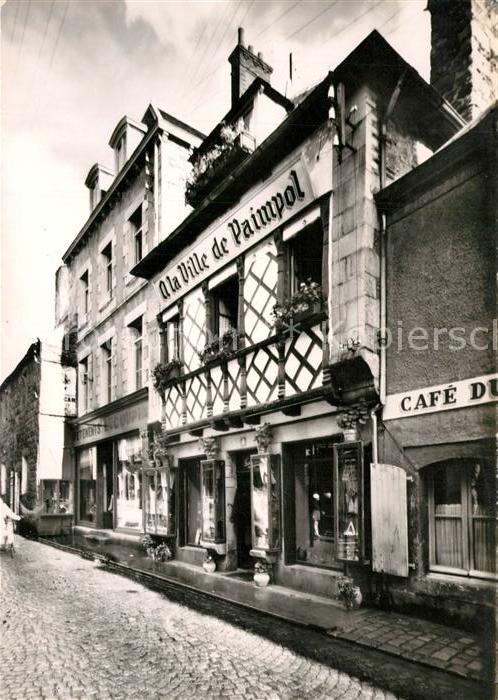 Paimpol Vieille maison ancien Cafe Tressoleur