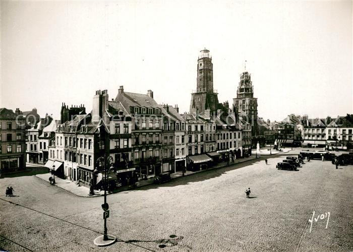 Calais Place d Armes Marché aux herbes