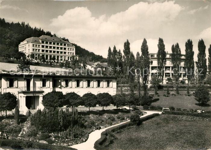 Lazne Teplice nad Becvou Pavilon Praha v pozadi Sokolovo