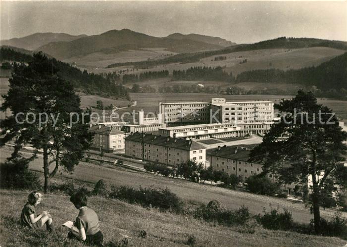 Povazska Bystrica Ustav narodneho zdravia Gesundheitsinstitut Landschaftspanoram