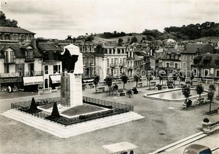 Lourdes Hautes Pyrenees Place Peyramale Monument