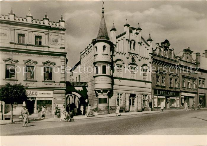 Havlickuv Brod Nemecky Brod Haeuserpartie Innenstadt