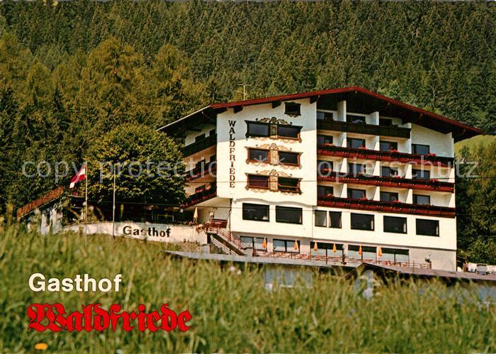 Fuegen Gasthof Waldfriede an der Spieljochbahn