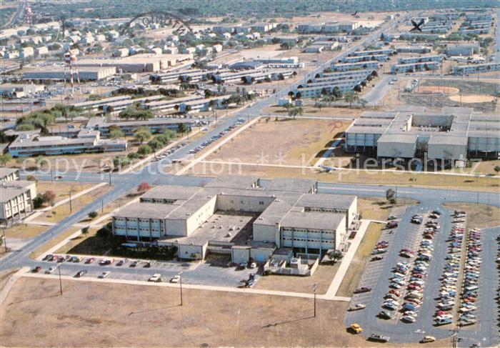 San Antonio Texas Lackland Air Force Base aerial view