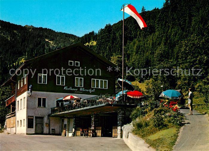 Hippach Rasthaus Wasserfall