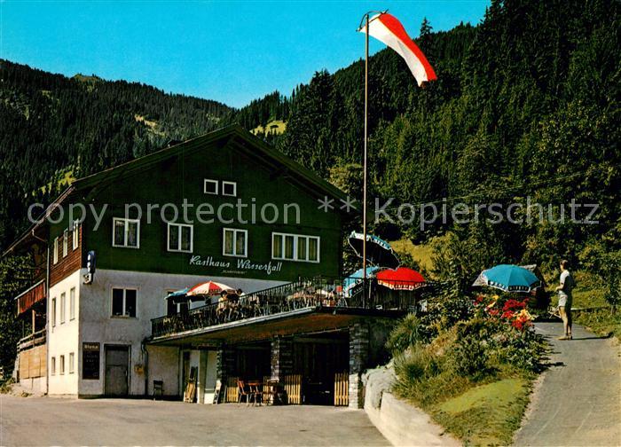 Hippach Rasthaus Wasserfall