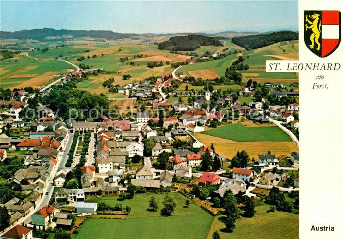 St Leonhard Forst Niederoesterreich Fliegeraufnahme