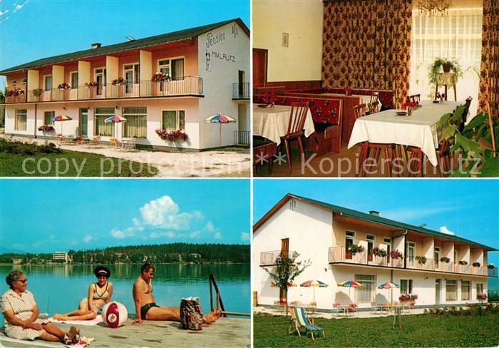 St Kanzian Klopeiner See Pension Miklautz Badesteg