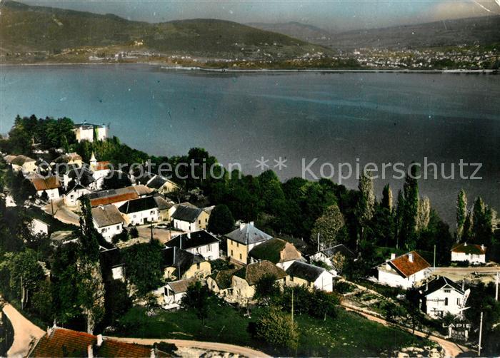 Bourdeau Panorama Lac du Bourget vue aérienne