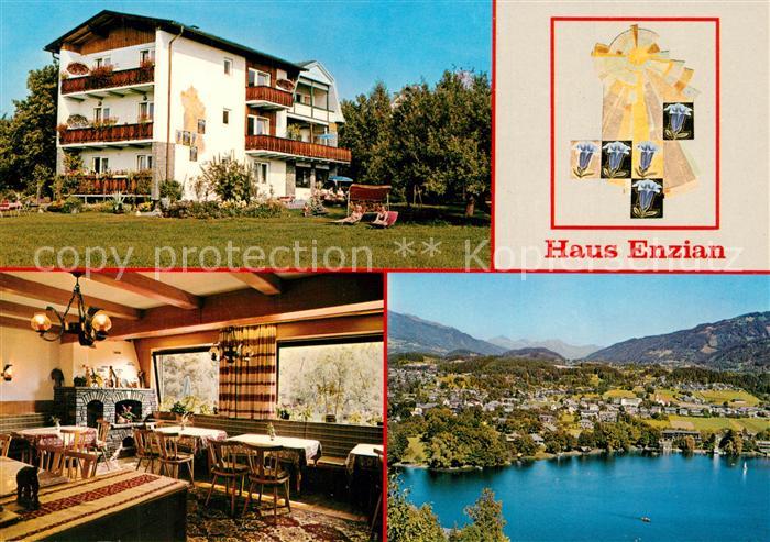 Seeboden Millstaettersee Pension Haus Enzian Landschaftspanorama