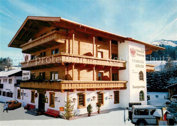 Kirchberg Tirol Gasthof Tiroler Adler im Winter
