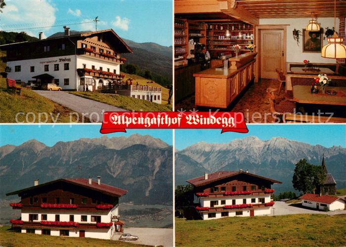 Hall Tirol Alpengasthof Pension Windegg Alpenpanorama