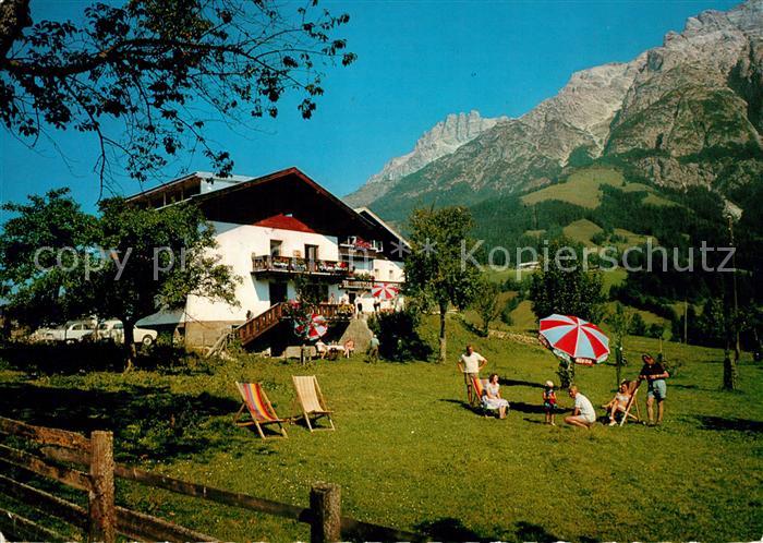 Leogang Krallerhof am Fusse der Kitzbueheler Alpen Leoganger Steinberge