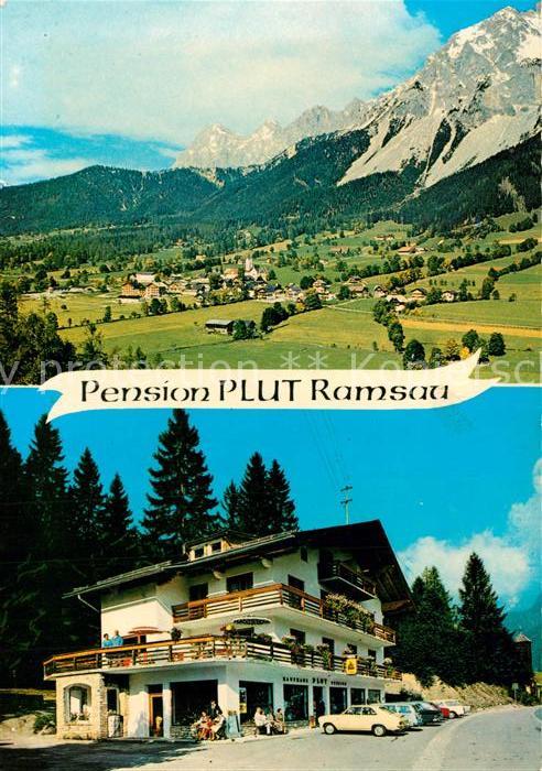 Ramsau Dachstein Steiermark Pension Plut Kaufhaus Landschaftspanorama Dachsteing