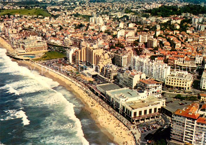 Biarritz Pyrenees Atlantiques Vue aérienne Collection Couleurs et Lumiere de Fra