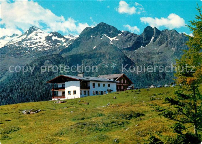 Krimml Alpengasthof Filzstein gegen das Seekar Alpenpanorama