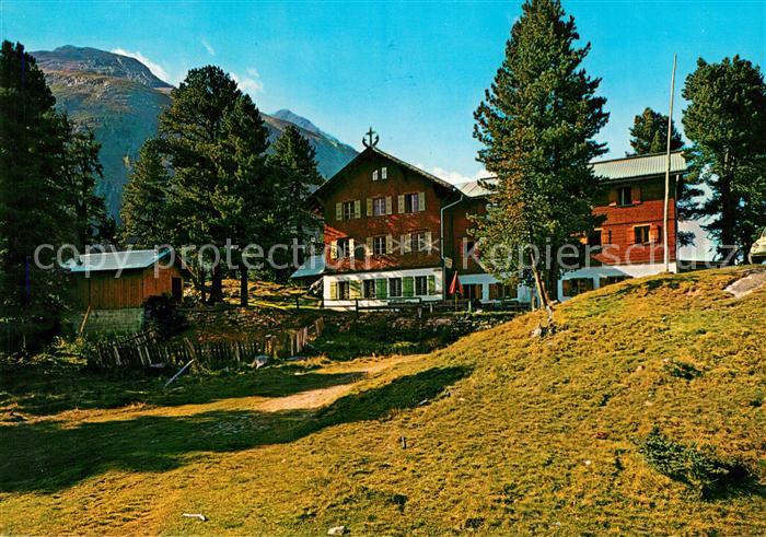 Gepatschhaus Berghuette Alpen