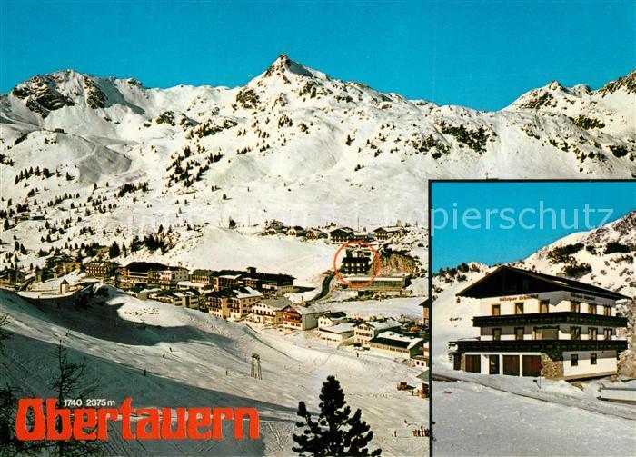 Obertauern Gaestehaus Schoenblick Panorama Wintersportplatz Alpen