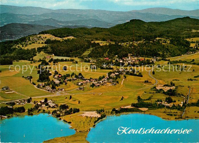 Keutschach See Keutschachersee Sommerfrische Fliegeraufnahme
