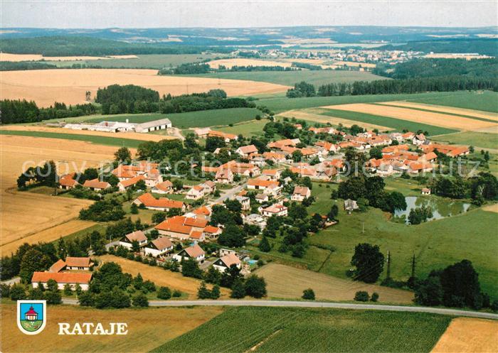 Rataje nad Sazavou Fliegeraufnahme
