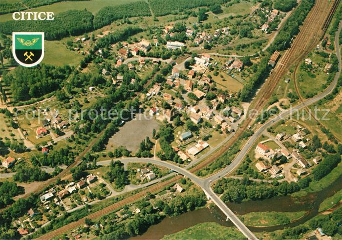 Citice Zieditz Letecky pohled Fliegeraufnahme