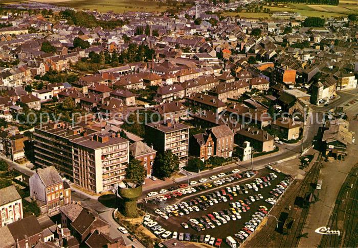Braine-le-Comte Vue aérienne du Quartier du Gare