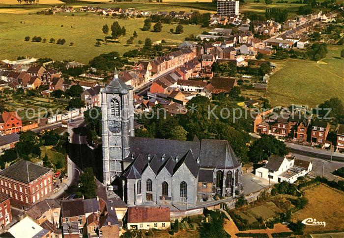 Braine-le-Comte Eglise vue aérienne