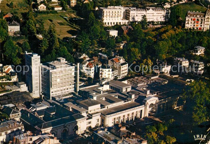 Aix-les-Bains Etablissement et nouvel Hopital thermal vue aérienne
