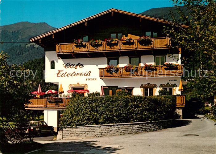 Fuegen Terrassencafe Edelweiss Pension Gaestehaus