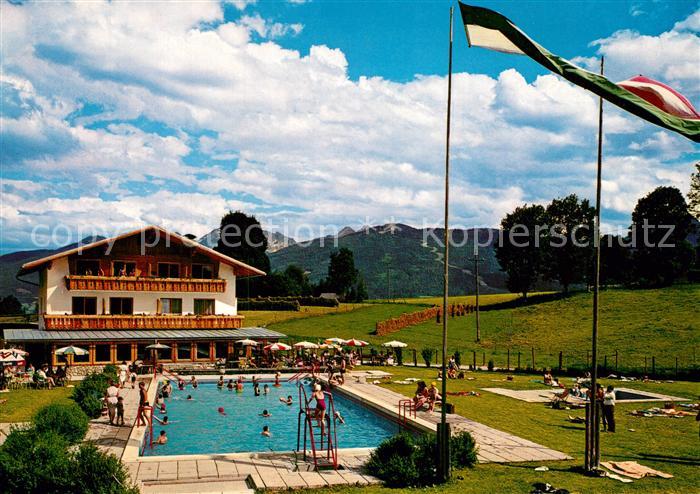 Ramsau Dachstein Steiermark Alpenbad Cafe Pension Swimming Pool