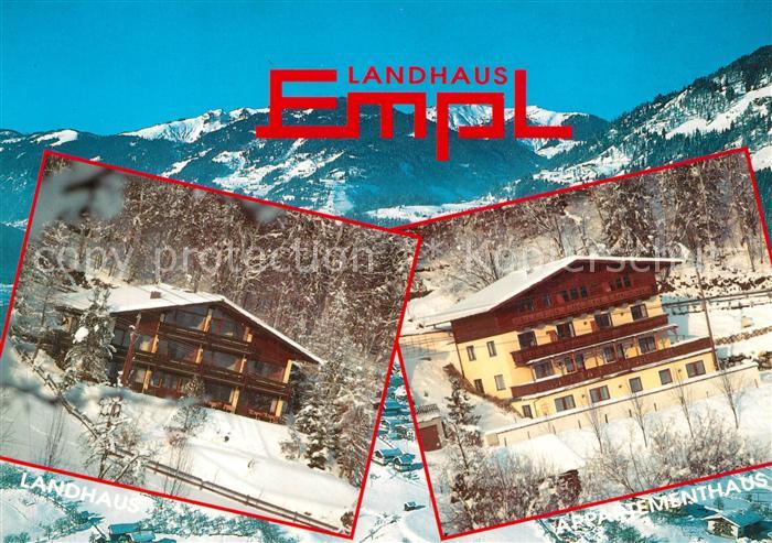 St Veit Pongau Landhaus Pension Empl Appartementhaus Winterpanorama Alpen