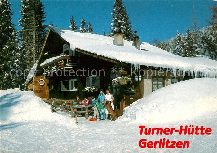 Sattendorf Turner Huette im Winter