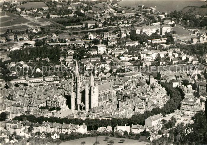 Mende Eglise vue aérienne