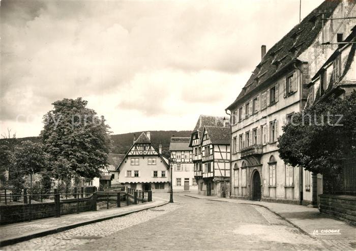 Wissembourg Quai Anselmann et Maison Vogelsberger