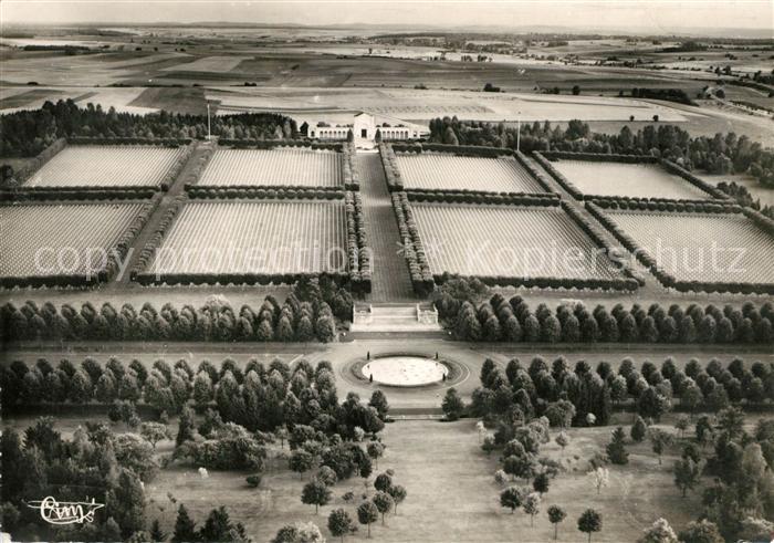 Romagne-sous-Montfaucon Cimetière Américain vue aérienne