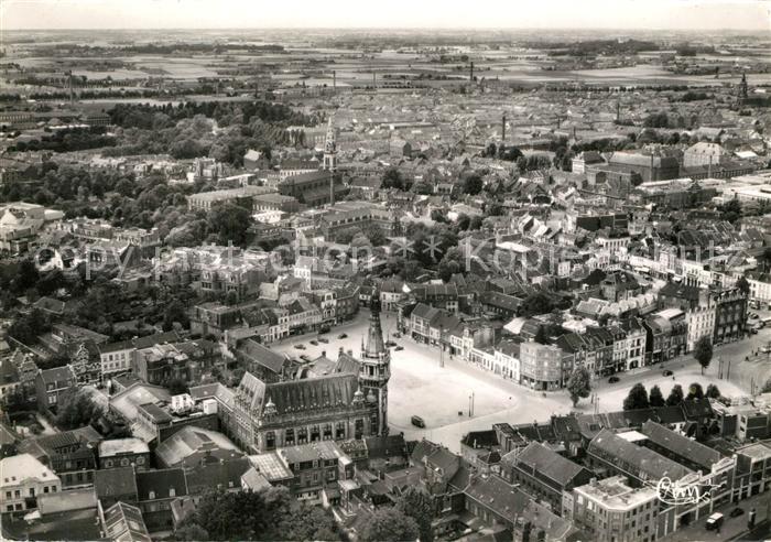 Tourcoing 59 Place Charles Roussel vue aérienne
