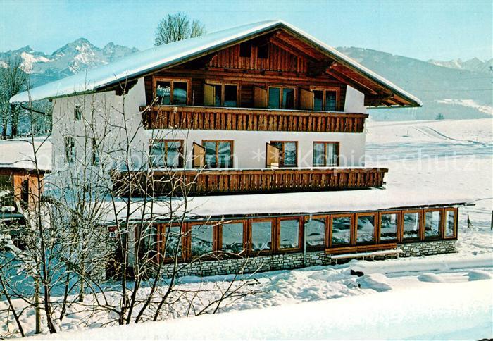 Ramsau Dachstein Steiermark Alpenbad Cafe Pension Winterlandschaft Alpen