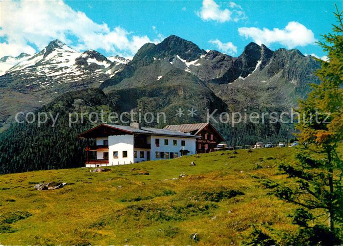 Krimml Alpengasthof Filzstein gegen das Seekar Hohe Tauern