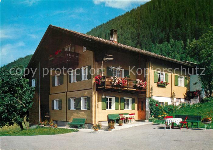 St Gallenkirch Vorarlberg Gaestehaus Kraft