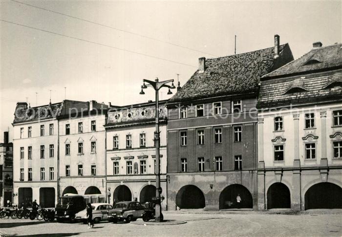 Jawor Domy z podcieniami w Rynku