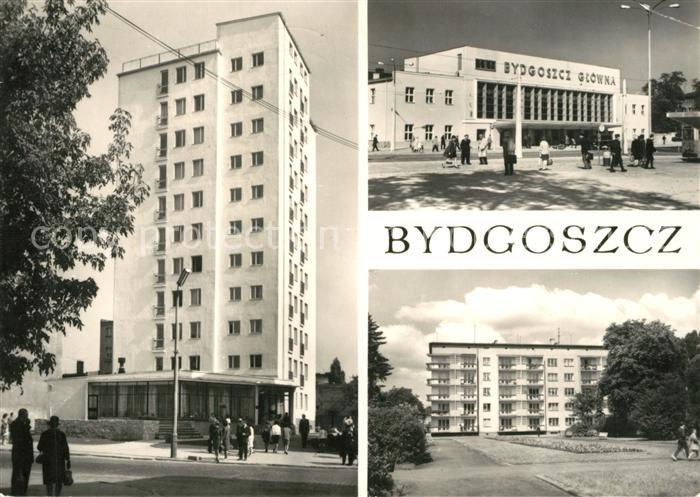 Bydgoszcz Pommern Dom Filharmonika Dworzec kolejowy Osiedle mieszkaniowe Park Lu