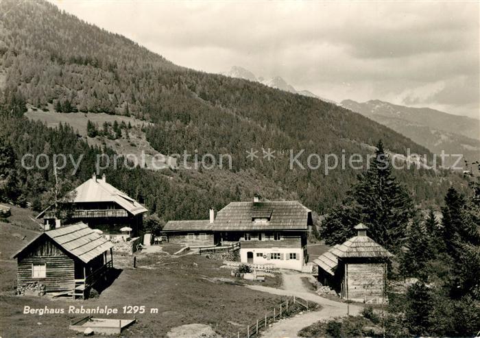 Oberdrauburg Kaernten Berghaus Rabantalpe Alpenpanorama