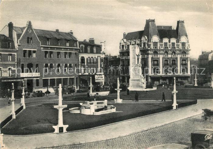 Arras Pas-de-Calais Place Maréchal Foch et les Hotels