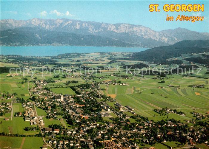 St Georgen Attergau Erholungsort Attersee Alpenpanorama Fli