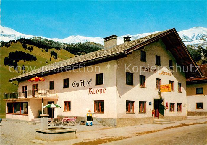 Laehn Bichlbach Gasthof Krone Wintersportort Alpen