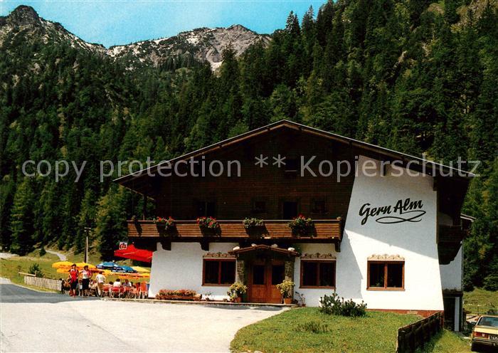 Pertisau Achensee Alpengasthof Gern Alm Alpen