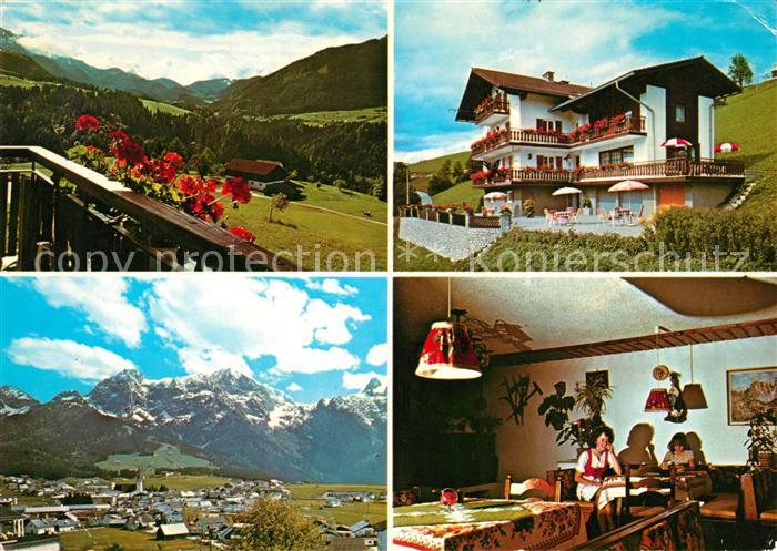 Abtenau Gaestehaus Pension Haus Vergissmeinnicht Landschaftspanorama Alpen