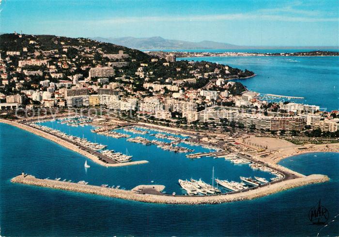 Cannes Alpes-Maritimes Port Pierre Canto Cote d Azur vue aérienne