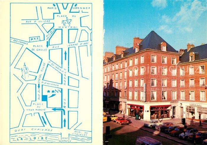 Orleans Loiret Hotel Marguerite Stadtplan