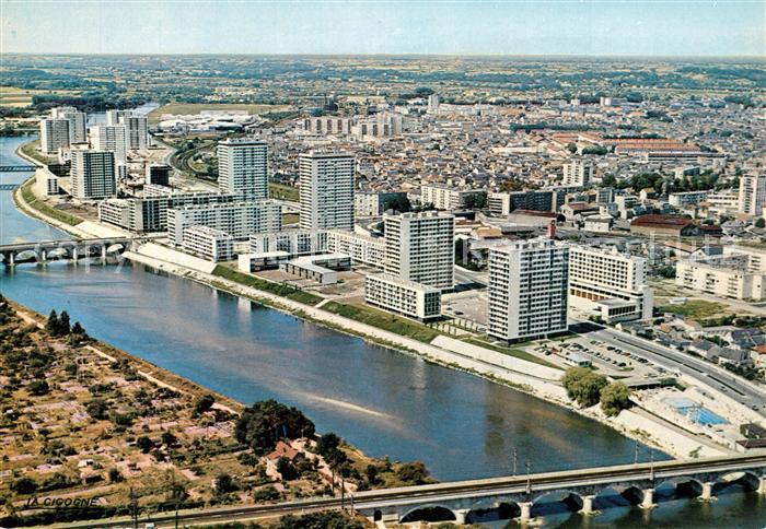 Tours Indre-et-Loire Les bords du Cher vue aérienne